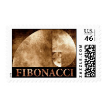 Golden Ratio, Fibonacci Spiral postage by Ars_Brevis Golden Ratio, Fibonacci Spiral postage
