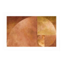 Golden Ratio, Fibonacci Spiral posters