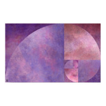 Golden Ratio, Fibonacci Spiral posters