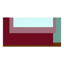 Golden Ratio Sea Rouge Blocks photo cards by JaZilla Golden Ratio Sea Rouge Blocks photo cards