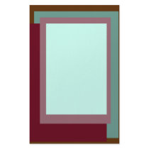Golden Ratio Sea Rouge Blocks Personalized Stationery