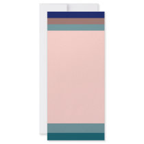 Golden Ratio Teal Blush Blocks rack cards by JaZilla Golden Ratio Teal Blush Blocks rack cards