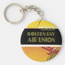 Golden Ray Air Union Key Chain