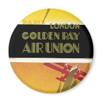 Golden Ray Air Union Fridge Magnet