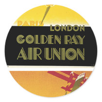 Golden Ray Air Union Stickers