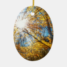 Golden Rays Christmas Ornaments