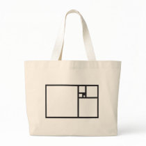 Golden Rectangle Tote Bag