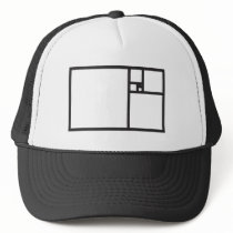 Golden Rectangle Trucker Hats