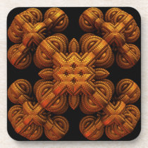 Golden Relic cork coasters