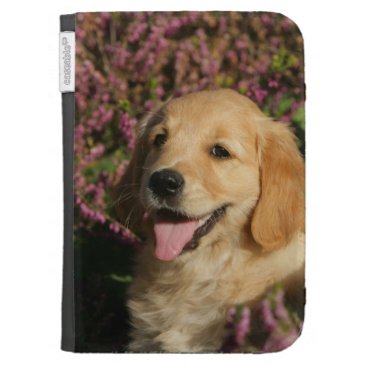 Golden Retreiver Puppy Kindle Keyboard Cases