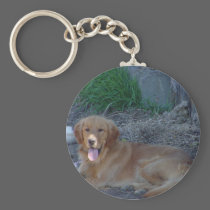 Golden Retrieve Keychain keychains