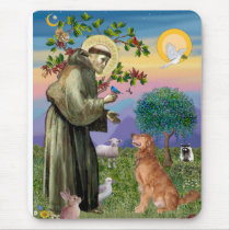 Golden retriever (#12) mousepads
