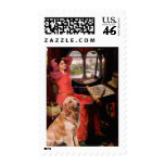 Golden Retriever 1 - Lady of Shalotte postage