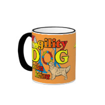 Golden Retriever Agility Gifts mugs