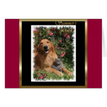 Golden Retriever Art Gifts cards