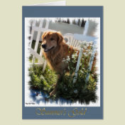 Golden Retriever Art Gifts Greeting Cards
