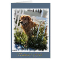 Golden Retriever Art Gifts cards