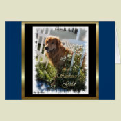 Golden Retriever Art Gifts Greeting Cards