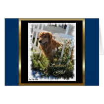 Golden Retriever Art Gifts cards