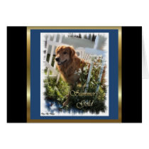 Golden Retriever Art Gifts cards