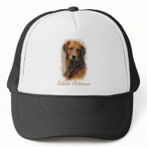 Golden Retriever Art Gifts hats