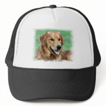 Golden Retriever Art Gifts hats