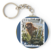 Golden Retriever Art Gifts keychains