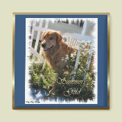 Golden Retriever Art Gifts Magnets