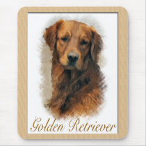 Golden Retriever  Art Gifts mousepads
