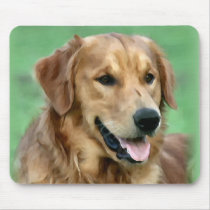 Golden Retriever Art Gifts mousepads