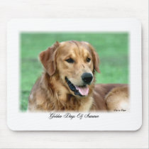 Golden Retriever Art Gifts mousepads