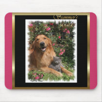 Golden Retriever Art Gifts mousepads