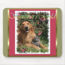 Golden Retriever Art Gifts mousepads