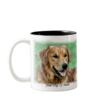 Golden Retriever Art Gifts mugs