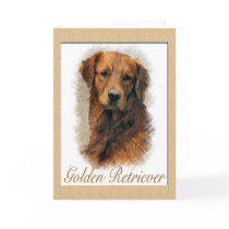 Golden Retriever Art Note Cards Gifts cards