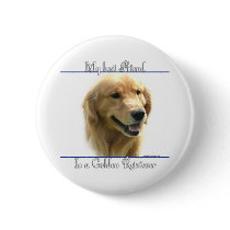 Golden Retriever Best Friend 2 - Button