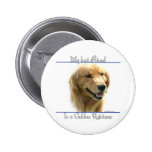 Golden Retriever Best Friend 2 - Button