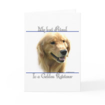 Golden Retriever Best Friend 2 Card