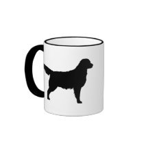 Golden Retriever (black) Coffee Mug