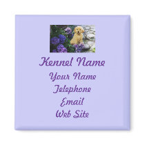 Golden  Retriever Breeder Magnet