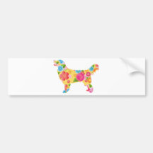 Golden Retriever Bumper Sticker