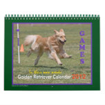 Golden Retriever Calendar 2012