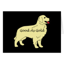 Golden Retriever Card