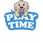 Golden Retriever Cartoon Puppy "Playtime" Shirt