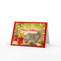 Golden Retriever Christmas Card Gift