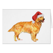 Golden Retriever Christmas Cards