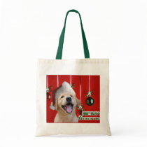 Golden Retriever Christmas Cards Gifts bags