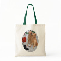 Golden Retriever Christmas Gifts bags