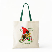 Golden Retriever Christmas Gifts bags