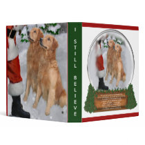 Golden Retriever Christmas Gifts binders